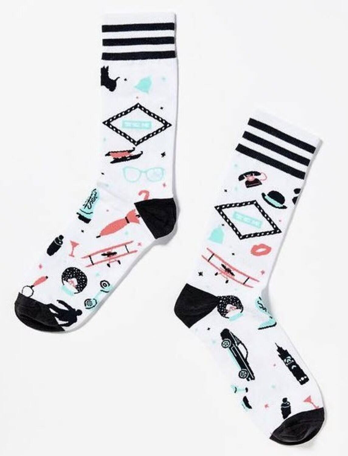 Front. PopMarket - TCM Props Department Socks   - APPAREL - Multicolor.