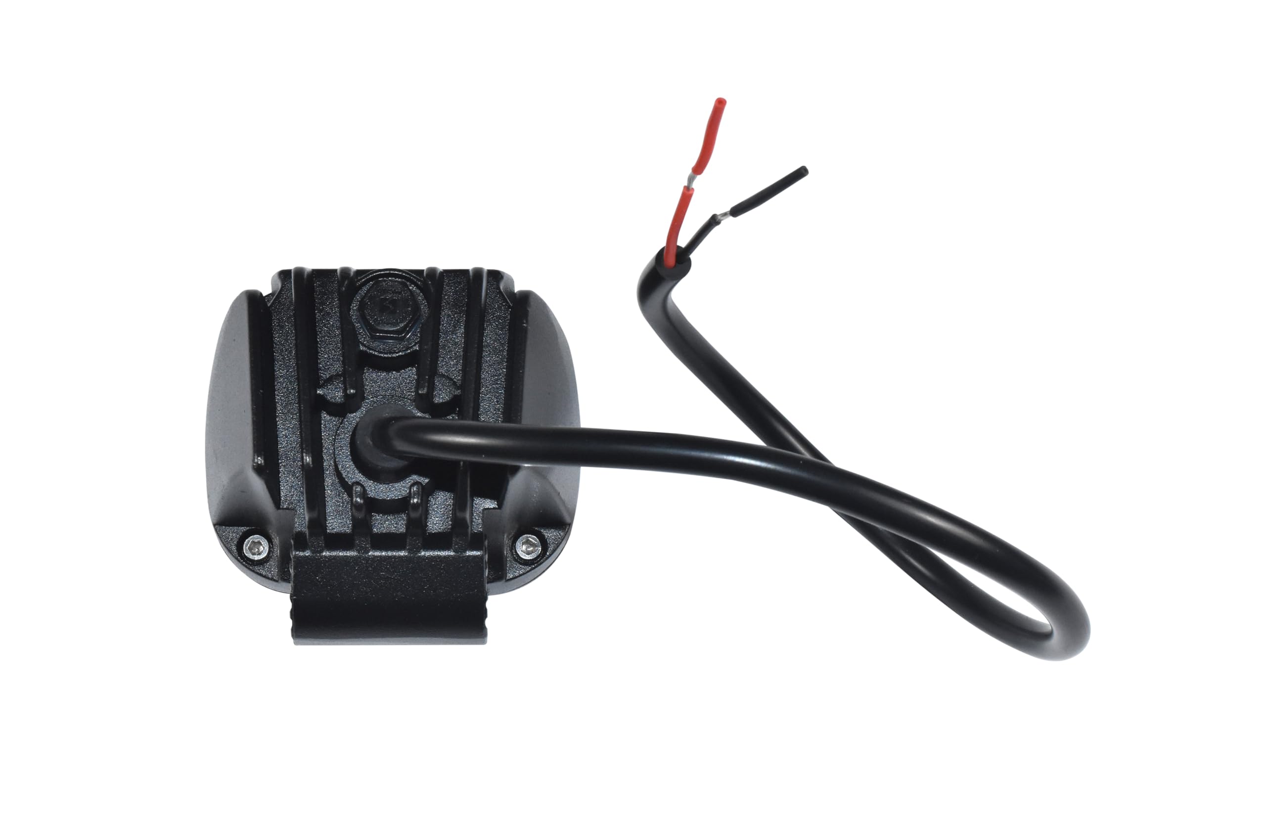 Alt View 4. HQRP - Red Zone Forklift Safety Light LED Warning Lamp 10-80 V IP6K9K Diecast Aluminum EMC Approved.