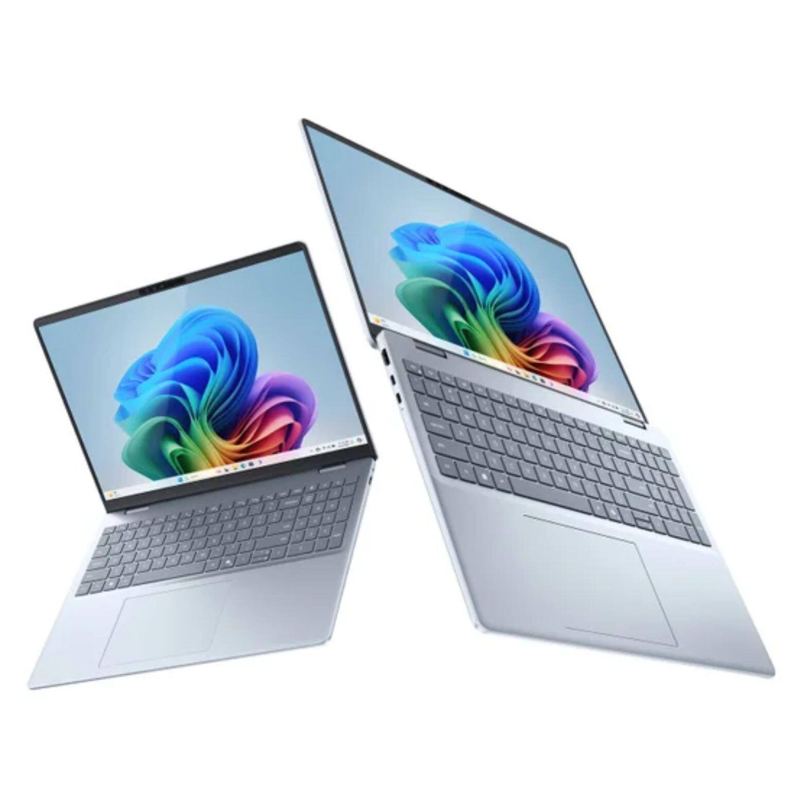 Alt View 4. Dell - 16 Plus 16" FHD+ Touch Copilot+ Intel Ultra 7 258V 3.7 GHz up to 4.8 GHz 32GB RAM 1TB M.2 PCIe NVMe SSD Windows 11 Home - Ice Blue.