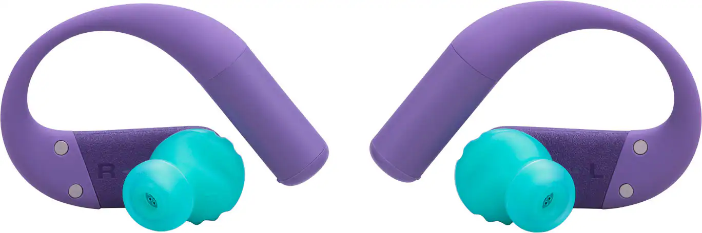 Alt View 14. JBL - Endurance Peak 4 - TRUE Wireless BluetoothNoise Cancelling Sport In-Ear Earbuds - 2026 - Purple.