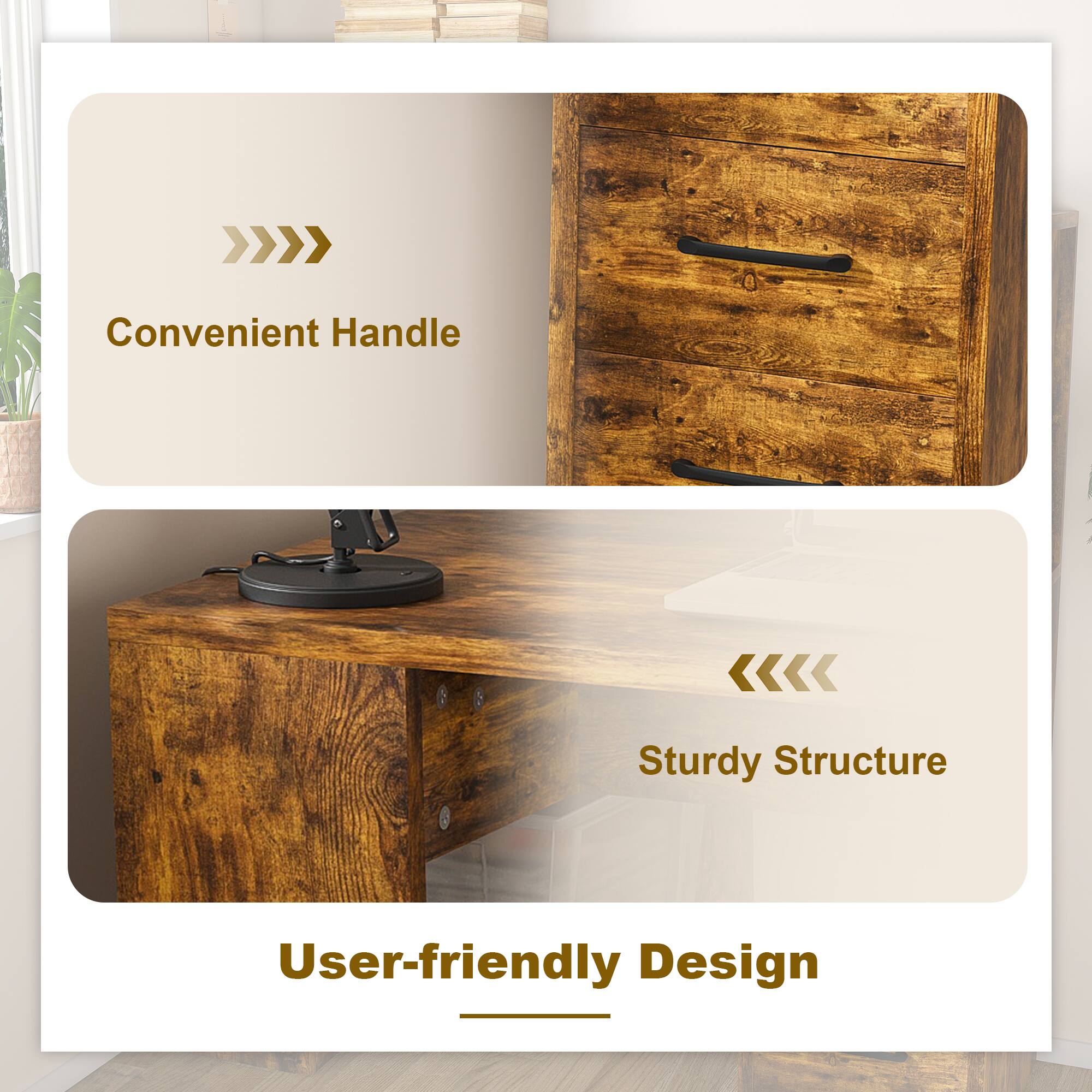 Convenient Handle  
Sturdy Structure  
User-friendly Design