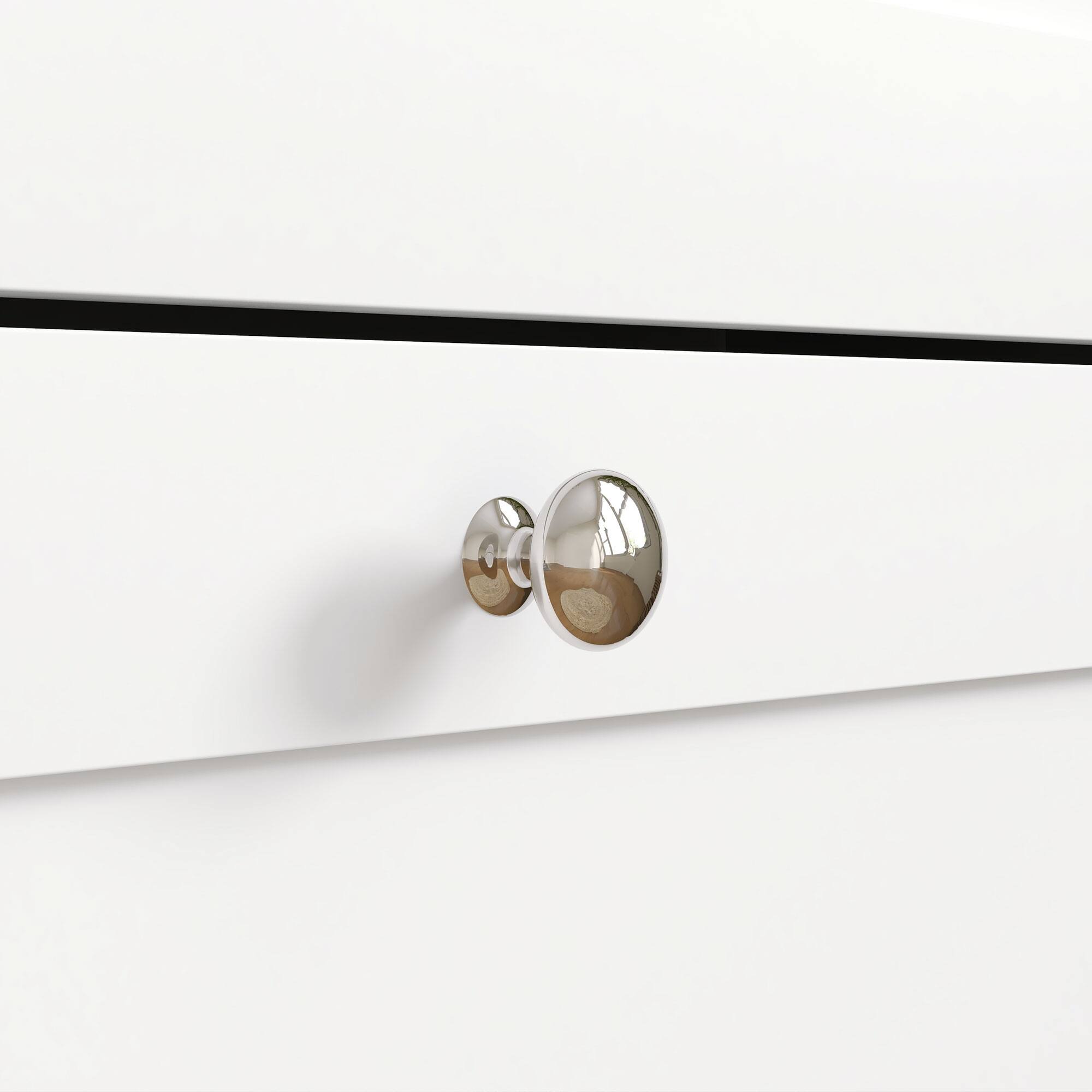 Alt View 7. Homcom - Slim Shoe Cabinet for Entryway, Modern Hidden Shoe Storage Cabinet with 2 Flip Drawers and Adjustable Shelves - White.