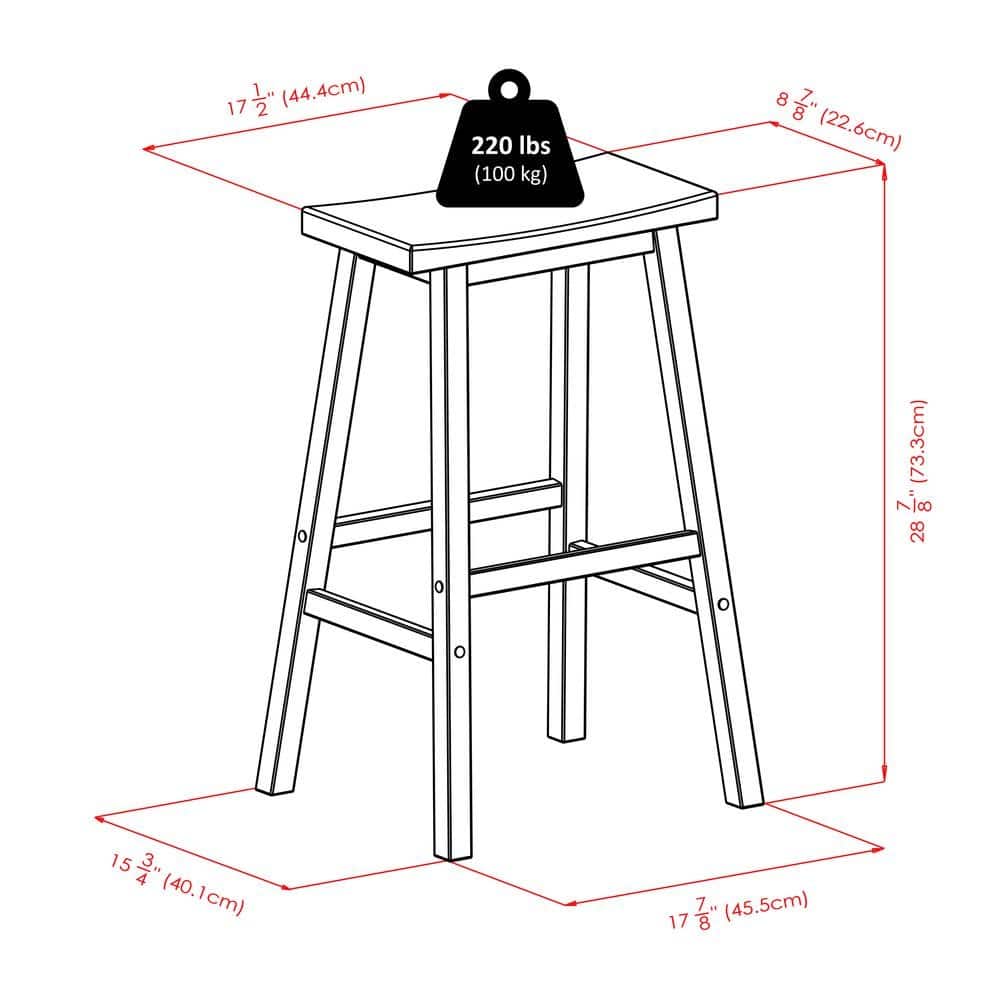 FurniFact - Square Pub Set - Walnut