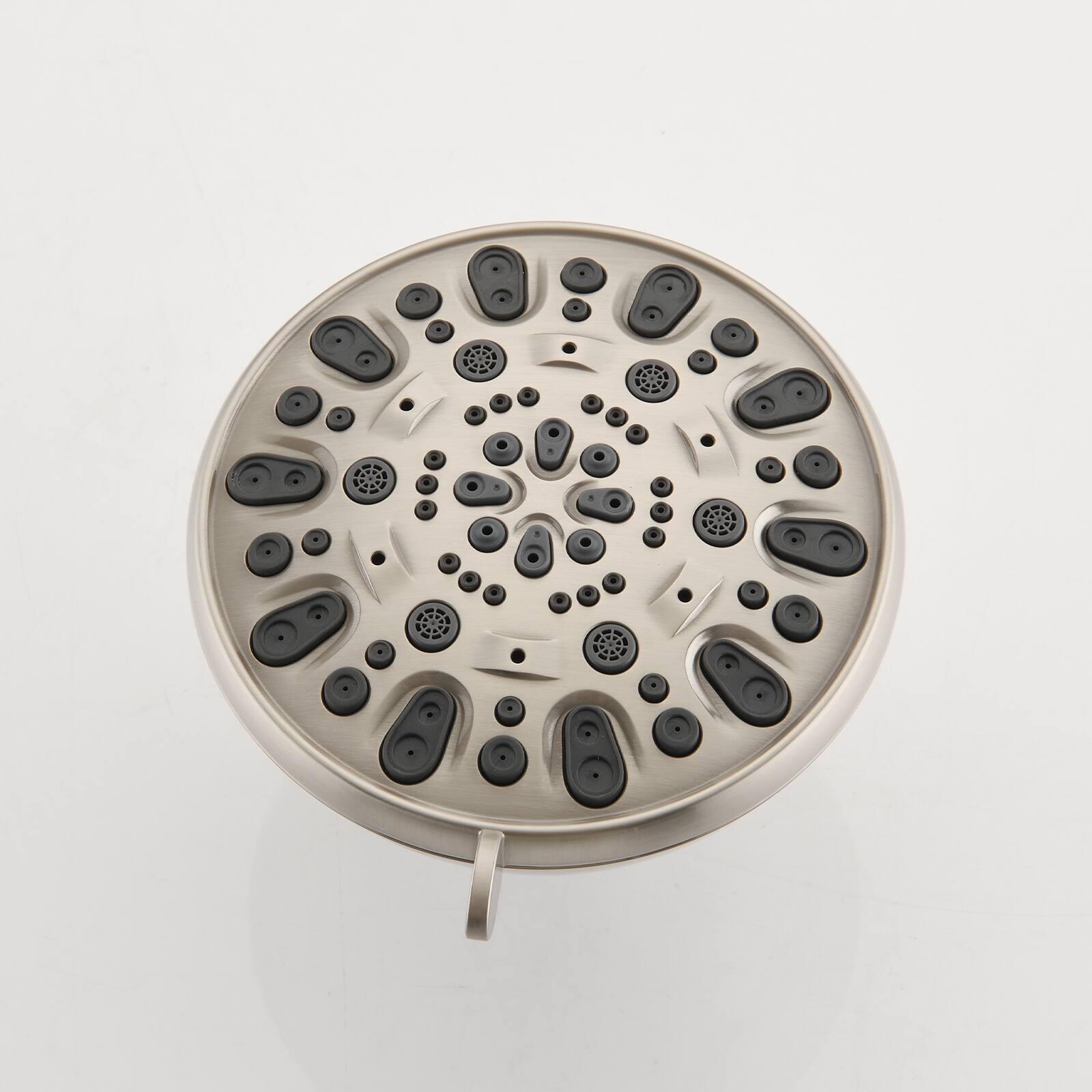 Alt View 2. Akoasm - 7-Spray Dual Shower System Kit: Adjustable Rainfall & Handheld with Pause & 48 Settings, Complete Set-Brushed Nickel - Brushed Nickel.