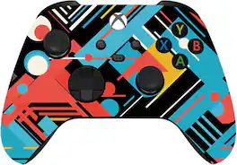 Custom Controllerzz - Custom Wireless Controller for Xbox Series X|S, Xbox One, & PC - Abstract Fusion