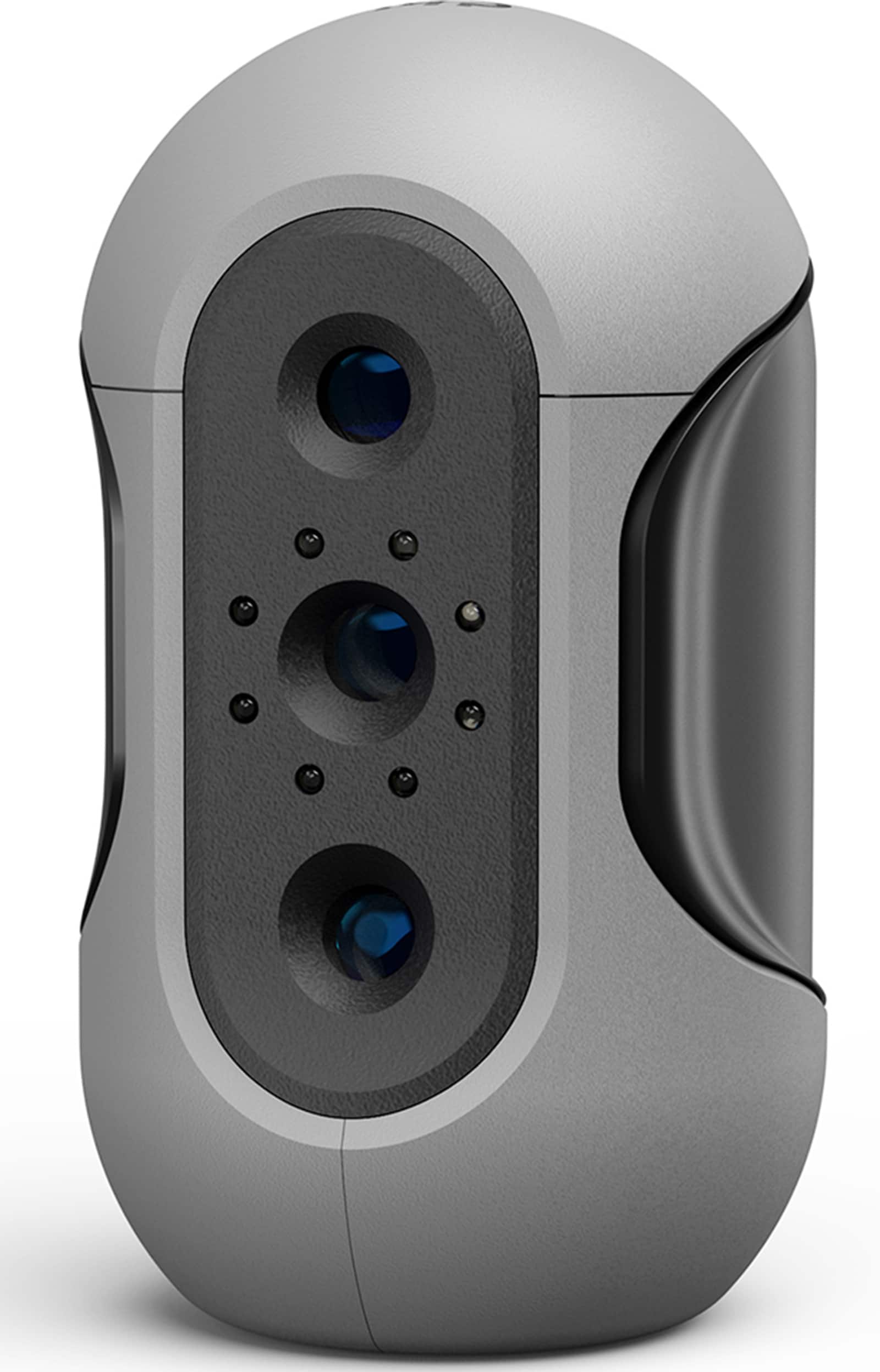 Back. 3DMakerpro - Mole 3D Scanner, 0.05mm Accuracy, 0.1mm Resolution, Handheld & Turntable Scan, NIR Light & Visual Tracking - Premium - Gray.