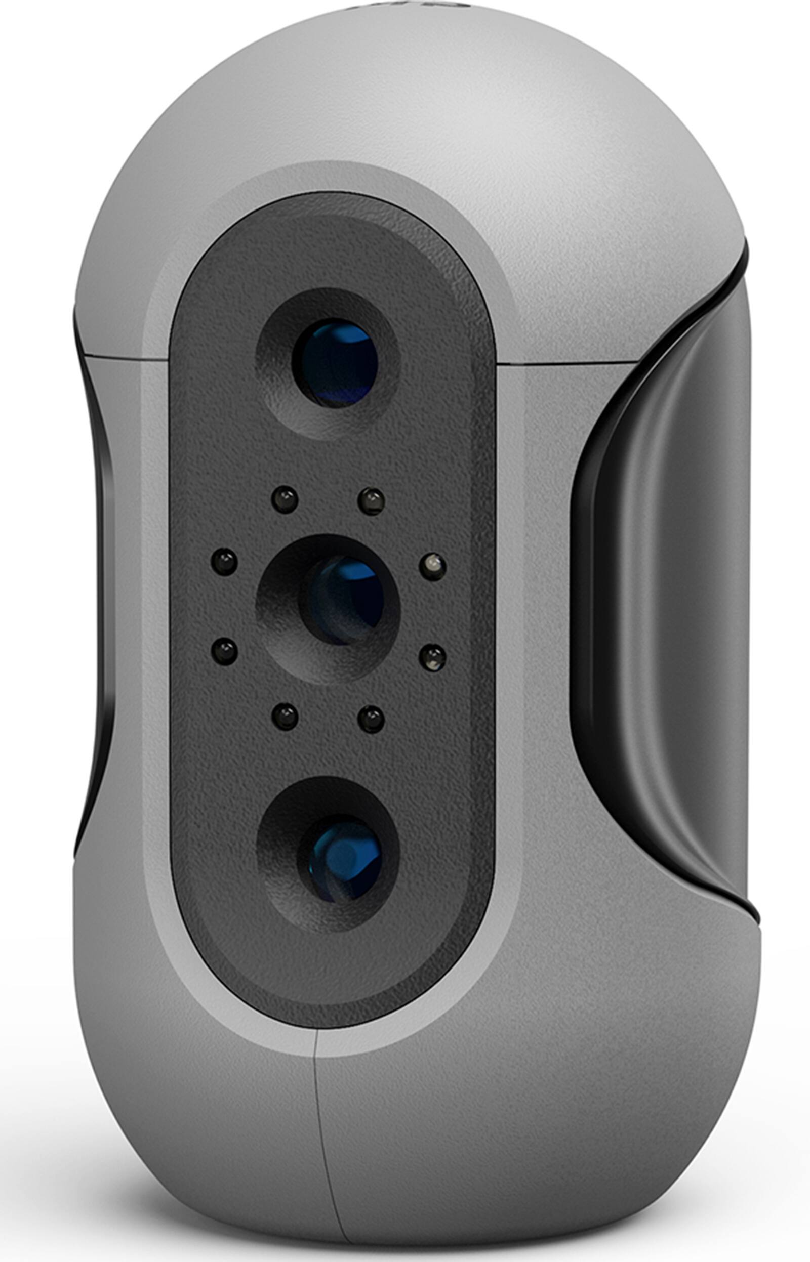 Back. 3DMakerpro - Mole 3D Scanner, 0.05mm Accuracy, 0.1mm Resolution, Handheld & Turntable Scan, NIR Light & Visual Tracking - Premium - Gray.