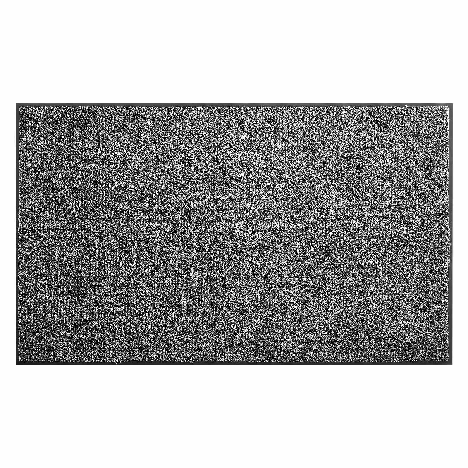 Front. VEVOR - Front Door Mat, 5 x 3 ft Commercial Floor Mat for Indoor and Outdoor, Industrial Entrance Carpet with PVC Backing - Grey.