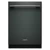 Front. KitchenAid - 24" Top Control Built-In Dishwasher with 360 Max Jets Third Rack, Advanced ProDry, Ultra-bright LED Lighting - Juniper.