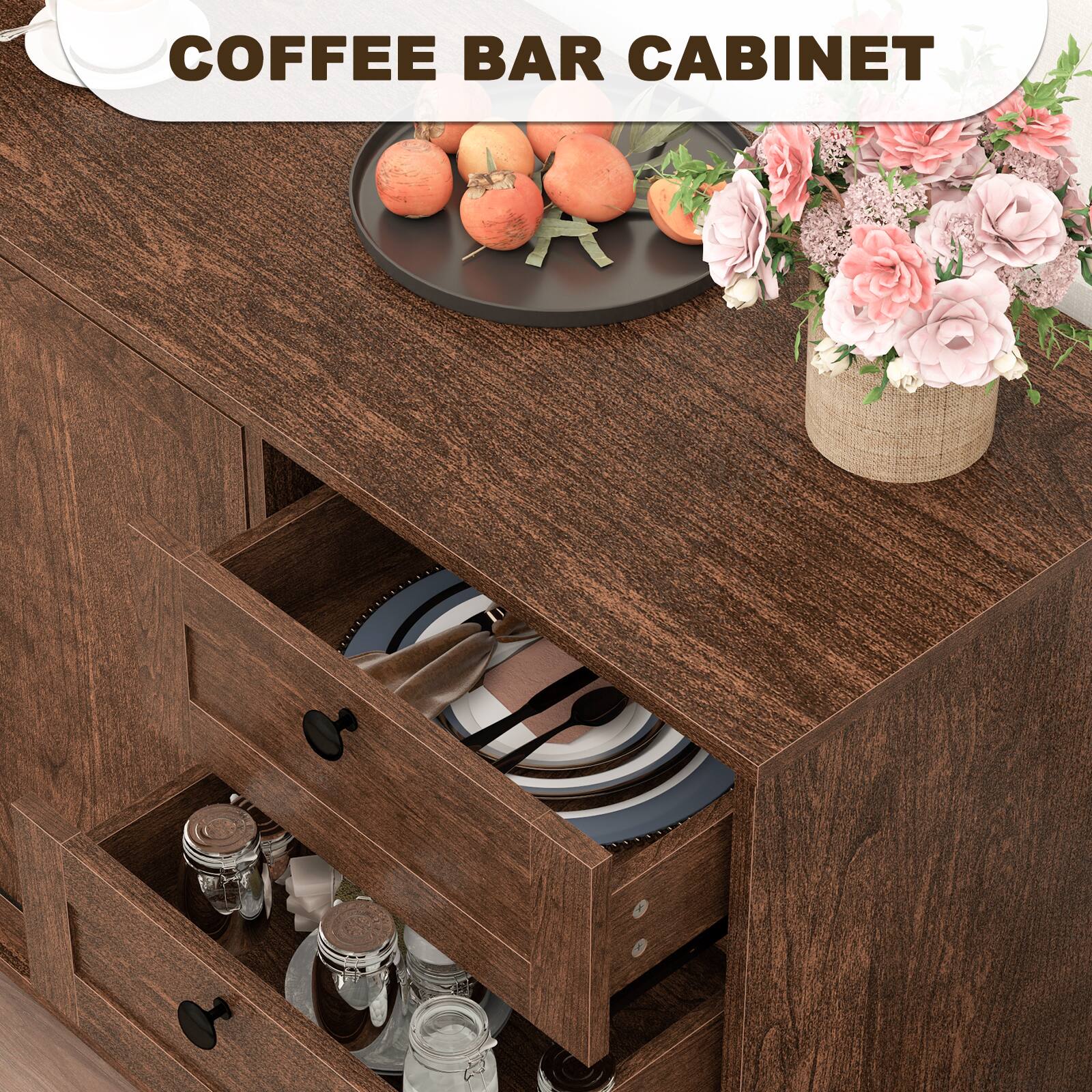 COFFEE BAR CABINET