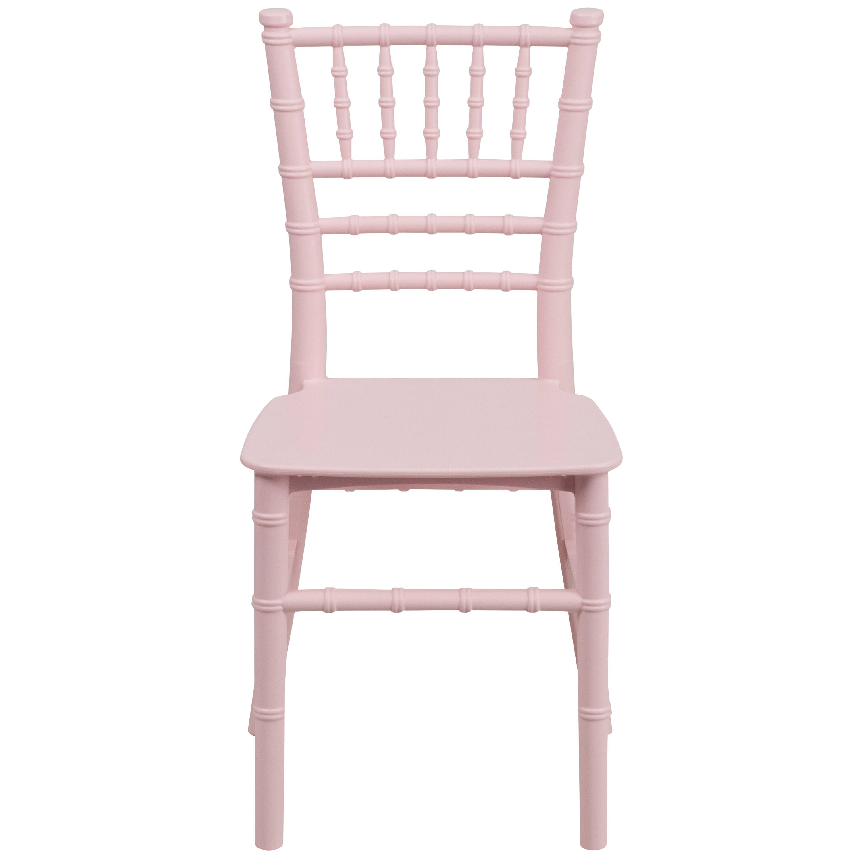 Alt View 7. Emma + Oliver - Child’s All Occasion Resin Chiavari Chair for Home or Home Based Rental Business - Pink.
