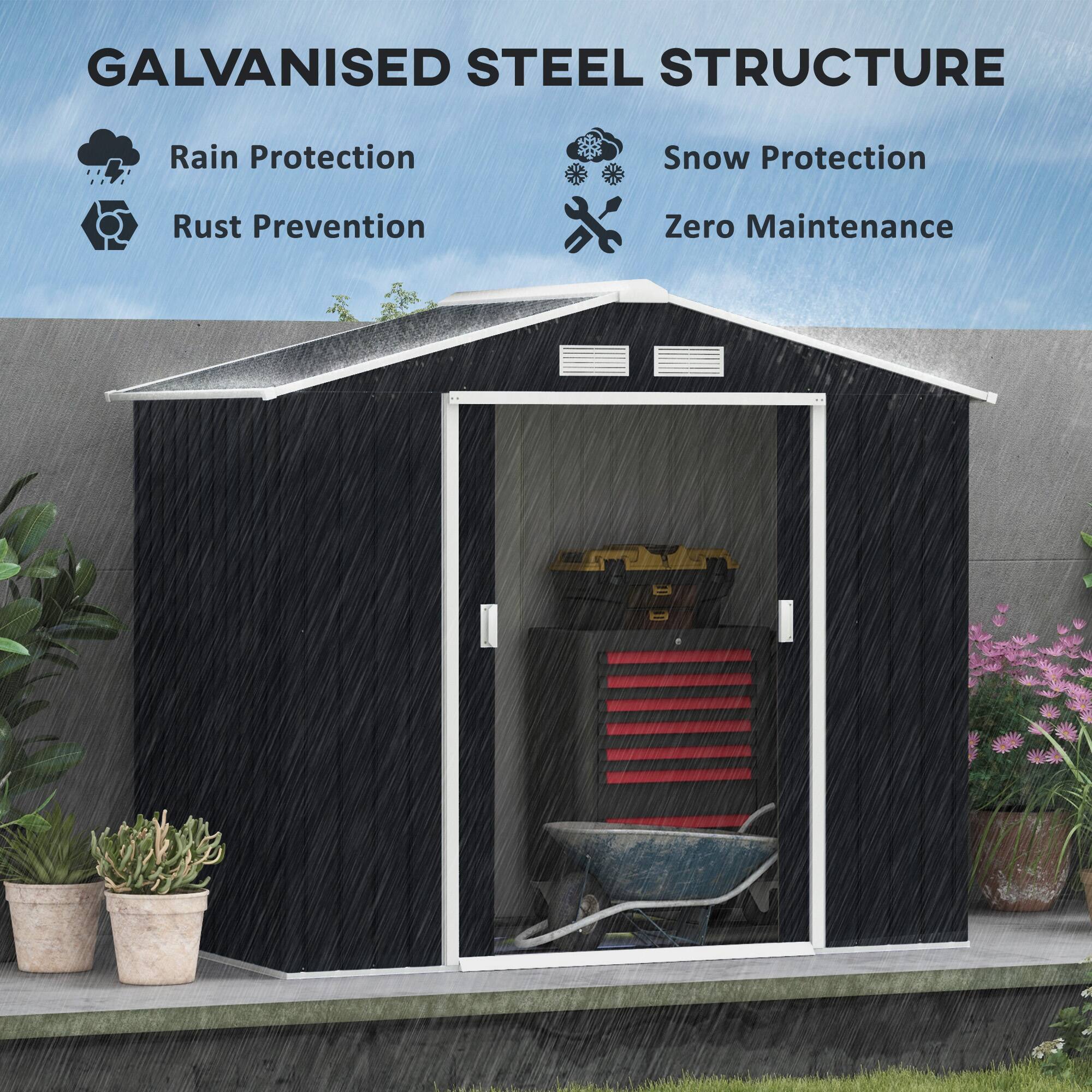 GALVANISED STEEL STRUCTURE
Rain Protection
Snow Protection
Rust Prevention
Zero Maintenance