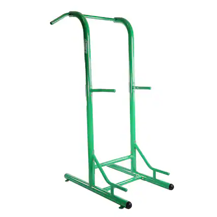 Front. Stamina Products - Stamina Products Outdoor Fitness Multi Use Strength Training Power Tower, Green - Green.