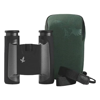 Front. Swarovski - Swarovski 10x25 CL Pocket Binoculars (Anthracite, Wild Nature Field Bag).