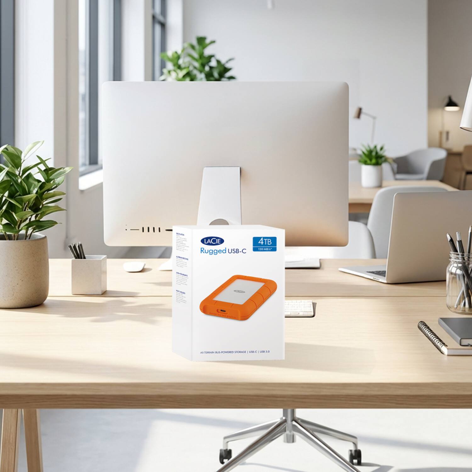 LACIE Rugged USB-C 4TB