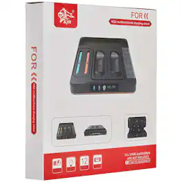 KJH - Multifunctional Charging Stand Compatible For Nintendo Switch 2 - Black