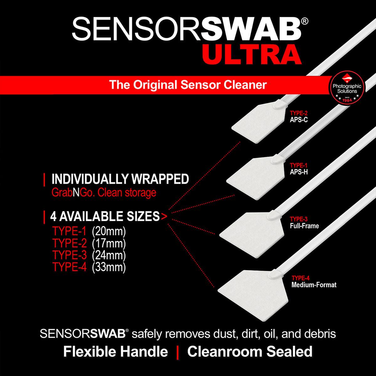 Photographic Solutions Sensor Cleaning Swab Kit, 33mm, Eclipse - Best Buy