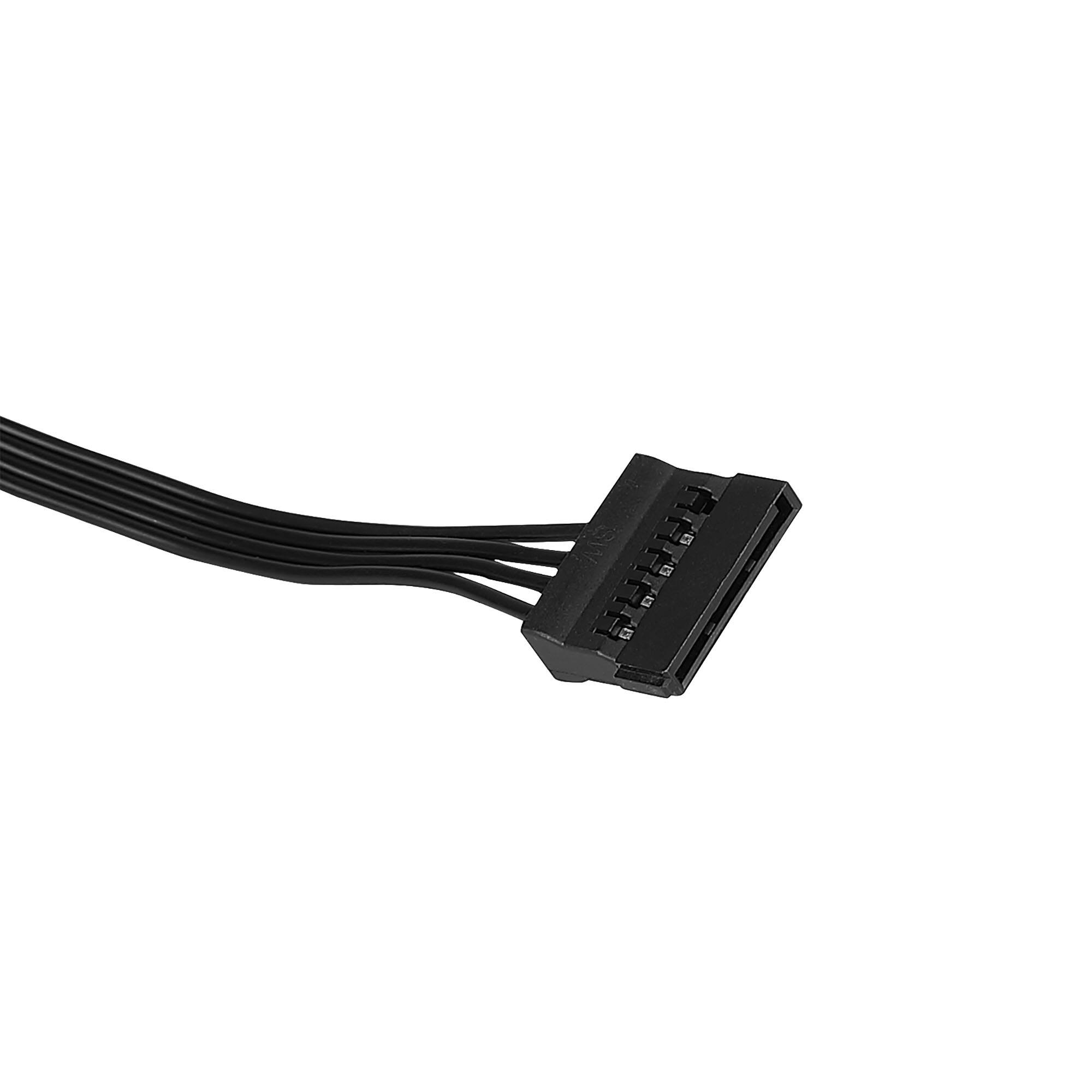 Alt View 7. Bluegears - b-Vigor 900W 80+ Efficiency Equivalent 115-230V All Black Ribbon Cable Gaming PC ATX Power Supply - Black.