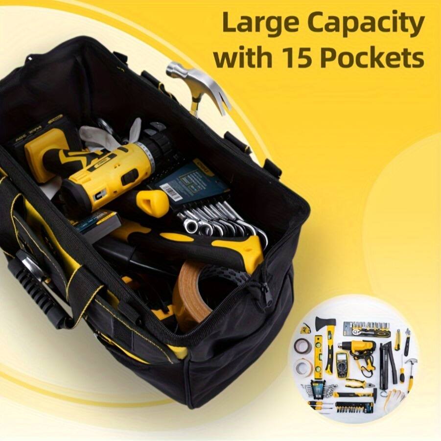 Large Capacity with 15 Pockets