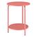 Left. OSP Home Furnishings - Elgin Accent Table - Coral.