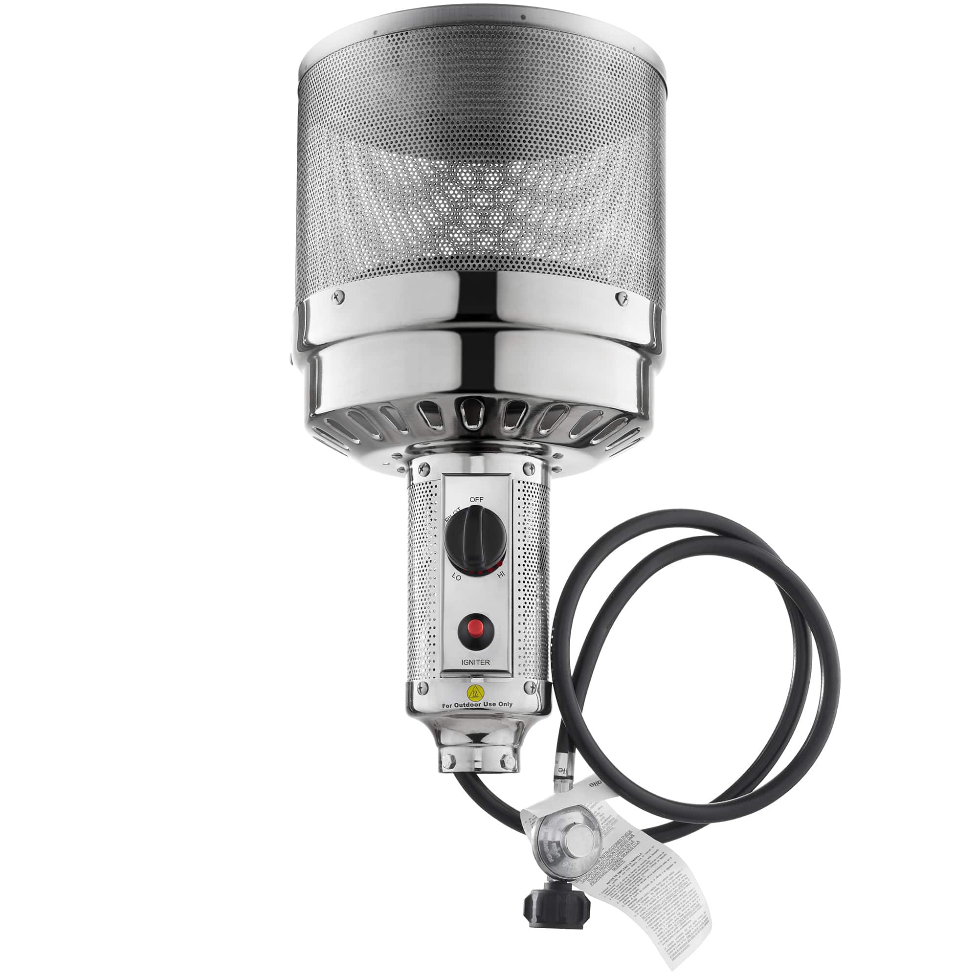 Casafield - Complete Replacement Burner for Outdoor Propane Patio Heaters - Silver