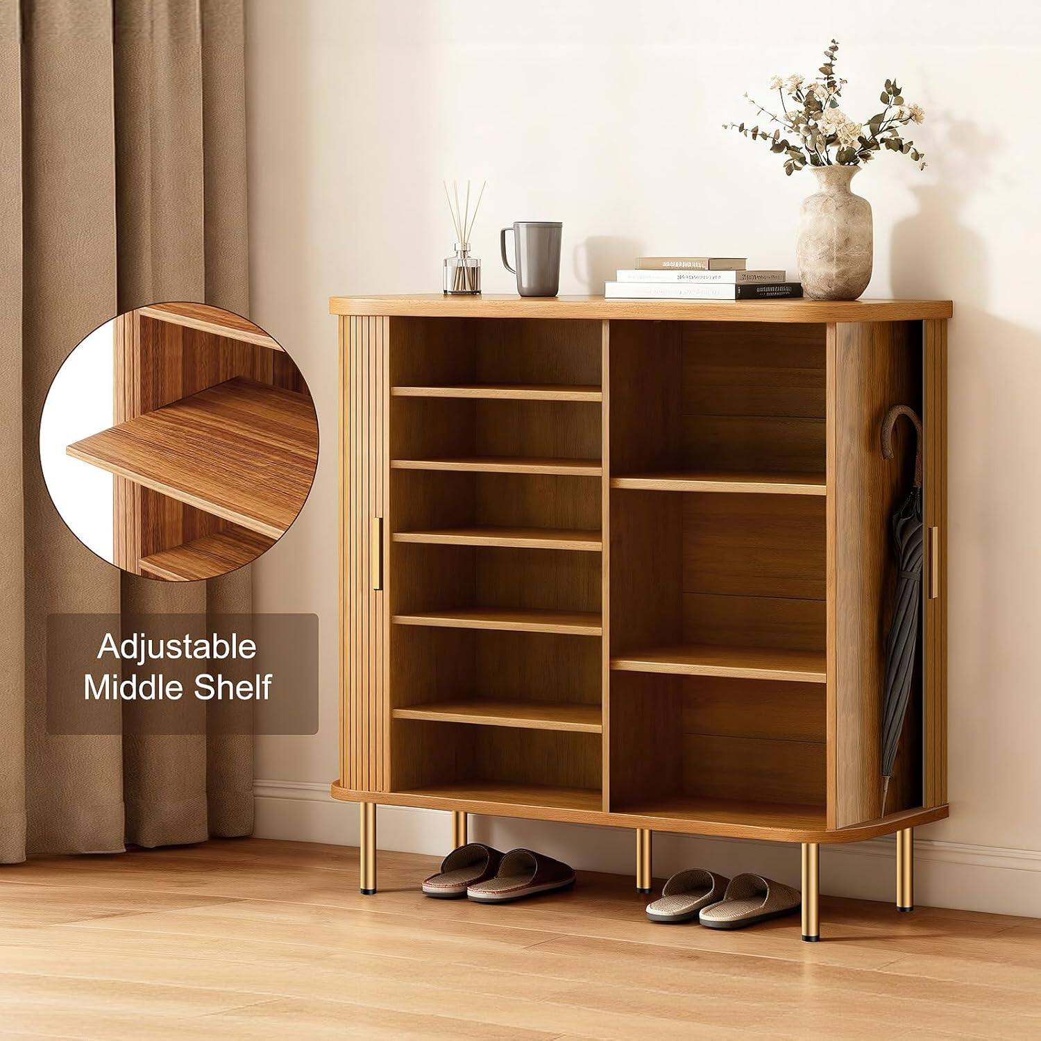 Adjustable Middle Shelf