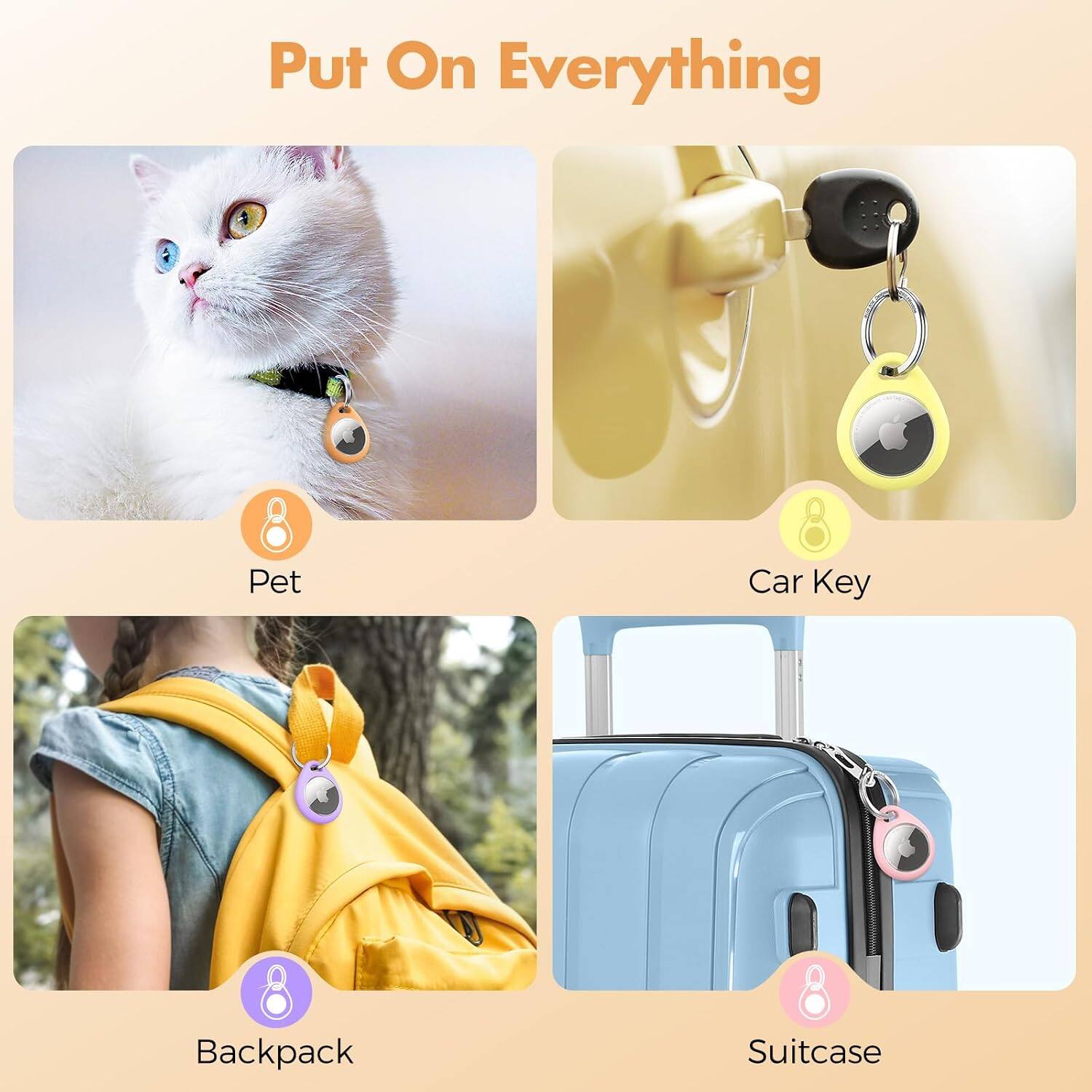 Put On Everything

Pet  
Car Key  
Backpack  
Suitcase