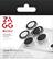 ZAGG
INVISIBLE SHIELD
tempered glass with anti-reflective technology
verre trempé avec technologie antireflet
GLASS ELITE
Lens Protection
Protecteur de lentille
For/Pour: iPhone 6.3" Pro/6.9" Pro Max (2025) & iPhone 16 Pro/Pro Max, iPhone 15 Pro/Pro Max