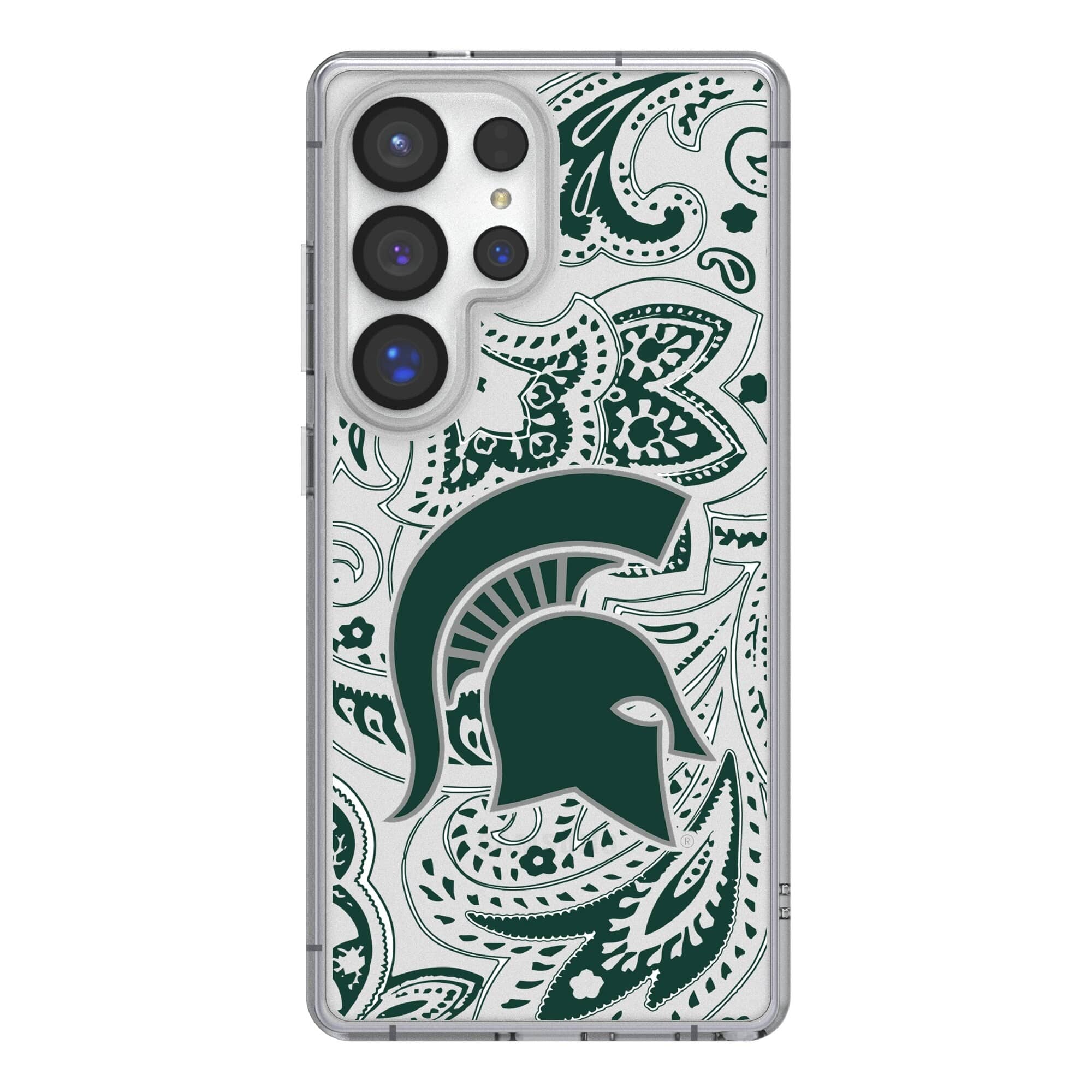 Keyscaper - NCAA - Michigan State Spartans Paisley Galaxy Clear Case - S25 Plus - Multicolor price history on PriceWatchPro