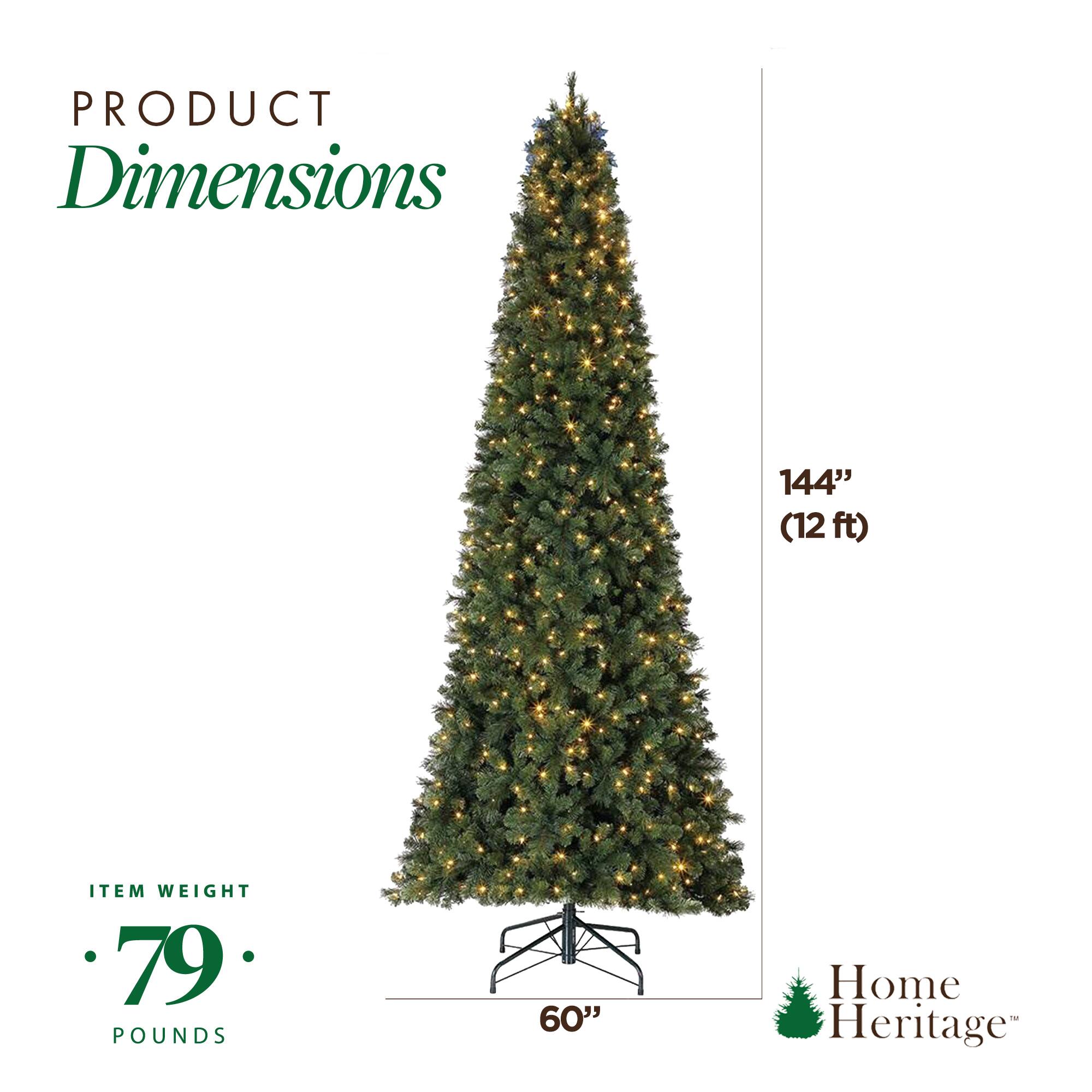 PRODUCT Dimensions  
144" (12 ft)  

ITEM WEIGHT  
79 POUNDS  

Home Heritage™  
60"