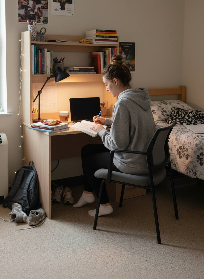 Angle. AOITUN - Mesh Guest Chair with Arms, Stacking Reception Chair for Office Waiting Room, Breathable Back, Black Metal Frame - Gray.