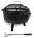 Alt View Zoom 11. Mr. Bar-B-Q - Flames Fire Pit - Black.