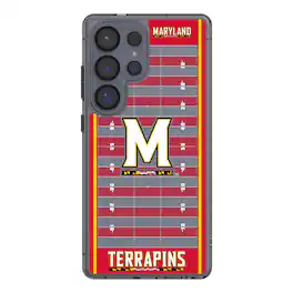 Keyscaper - NCAA - Maryland Terrapins Galaxy Clear Case - S22 - Multicolor