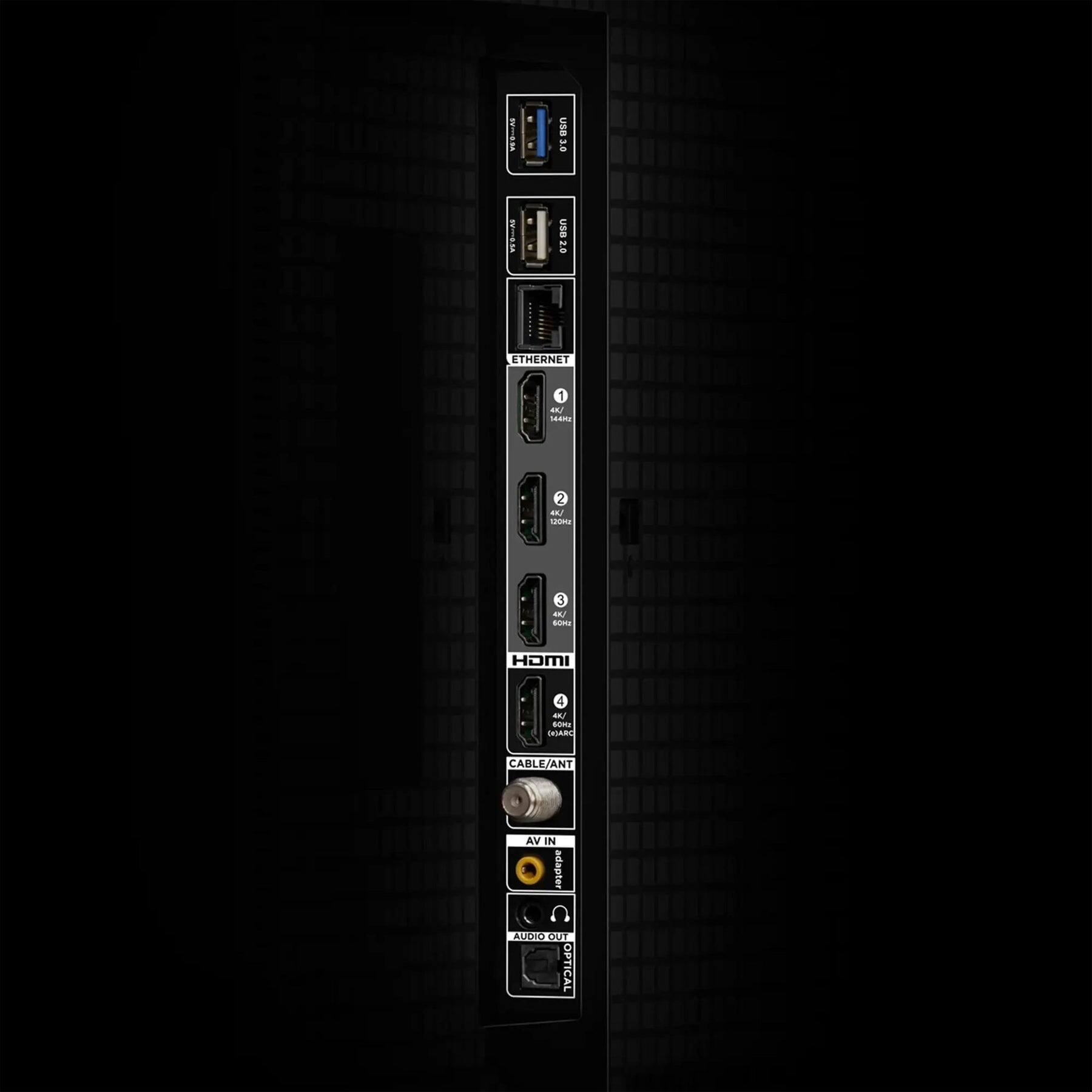 i USB 5 WISA : Il USB2.0 20 ....... ETHERNET 1 A MAR 2 - - 3 I - i HOMI 4 4 - EARL CABLE/ANT AV IN adapter ALGIO OUT OPTICAL