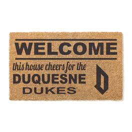 Jardine - Duquesne Dukes 18" x 30" Welcome Doormat - Brown