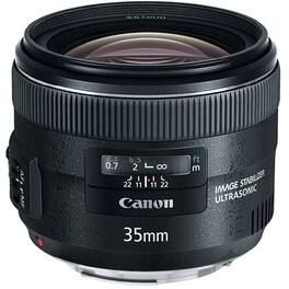 Canon - EF 35mm f/2 IS USM Lens (International Model) - Black