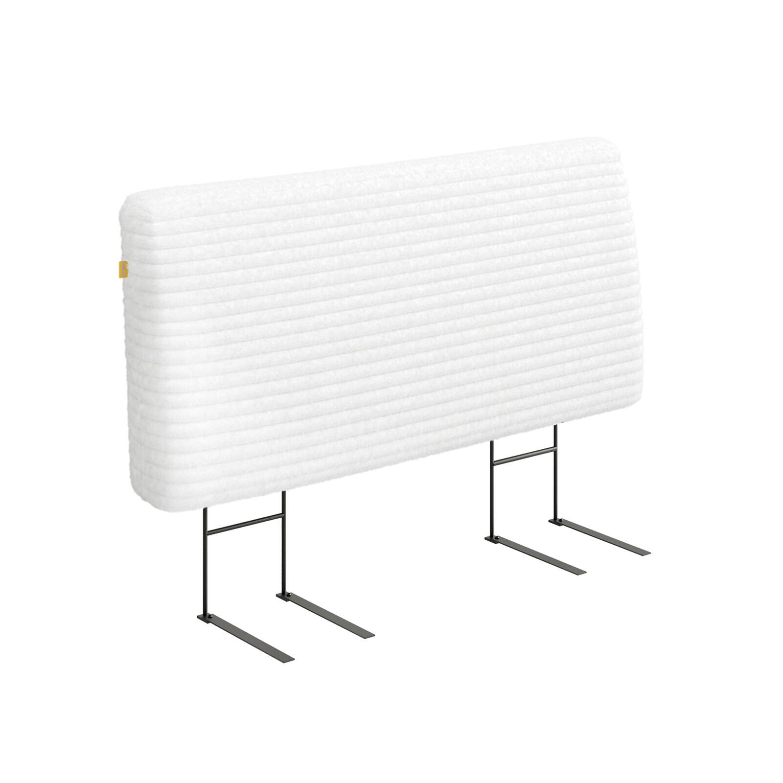 Alt View 4. Pinmoco - 6.3 inch Ergonomic Upholstered Soft Headboard Foam Headboard Headboard - Off-White.