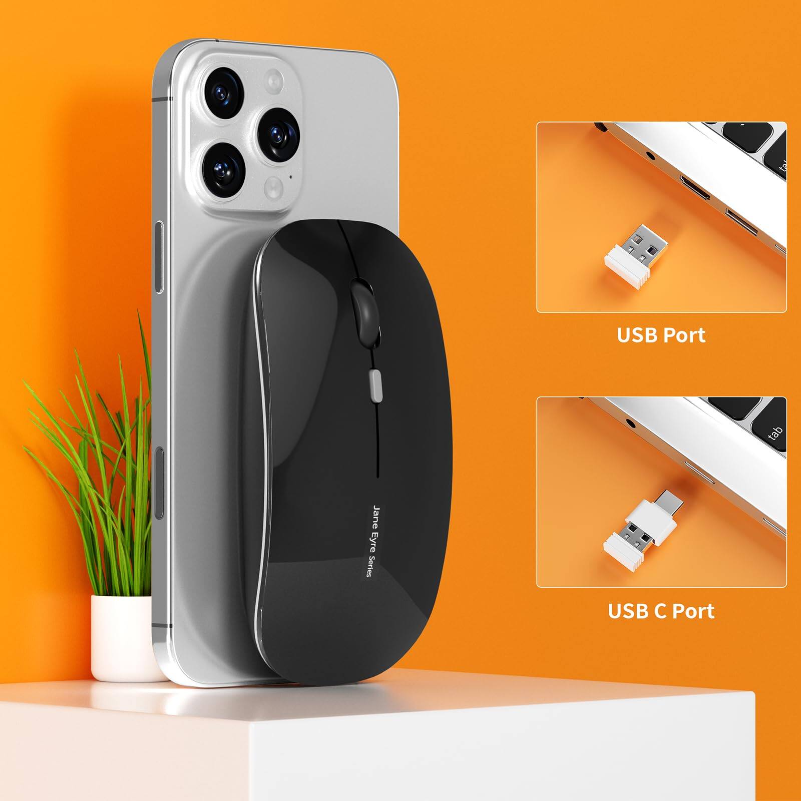 USB Port  
USB C Port  

Jane Eyre Series