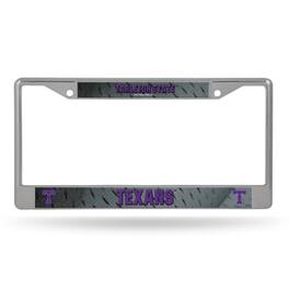Rico Industries - Tarleton State Texans Chrome Metal License Plate Frame - Multi