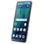 The image shows a cell phone displaying the time of 11:35 AM on its screen. The phone is also displaying the weather updates and the Google Assistant. The phone is turned on and ready for use.