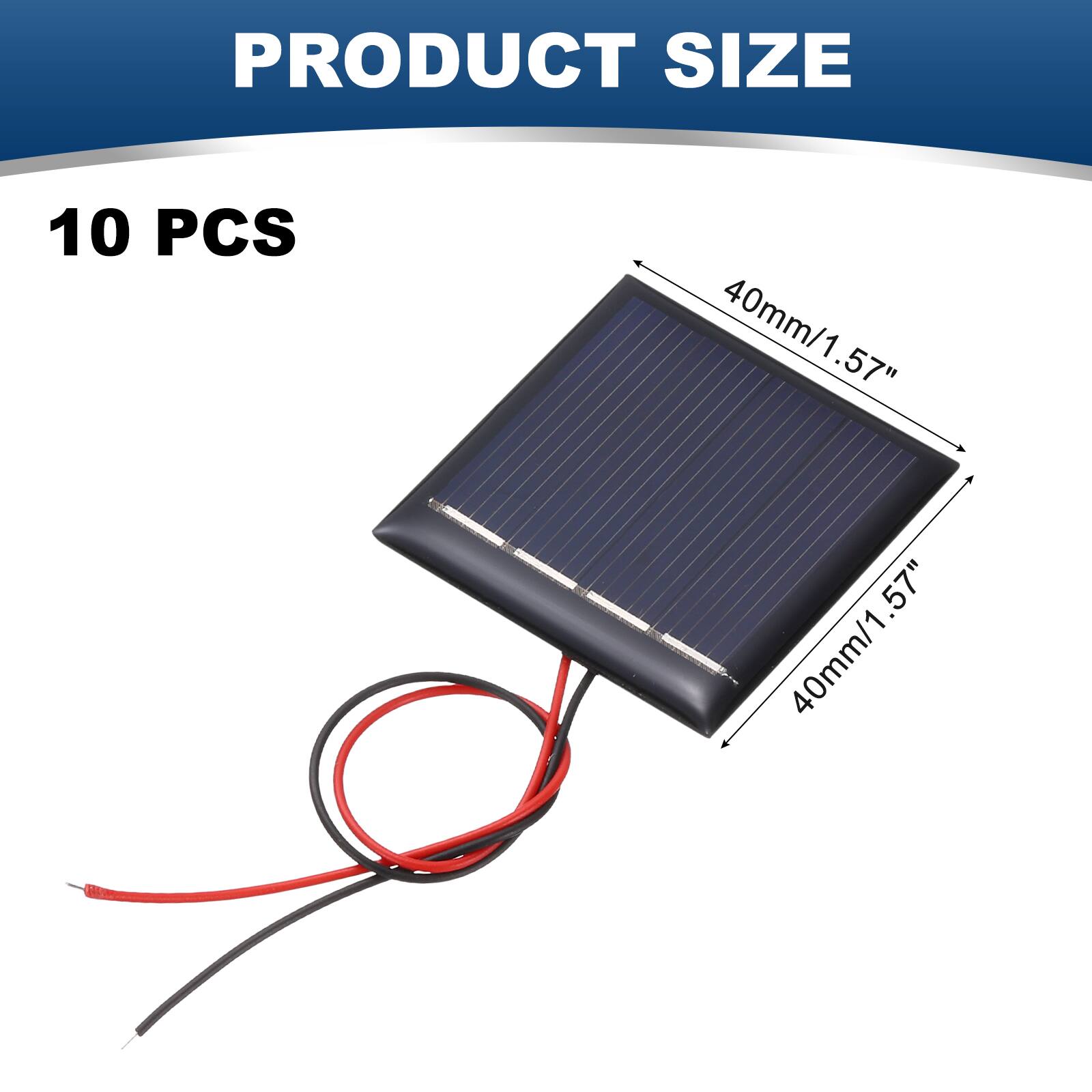 PRODUCT SIZE  
10 PCS  
40mm/1.57" x 40mm/1.57"