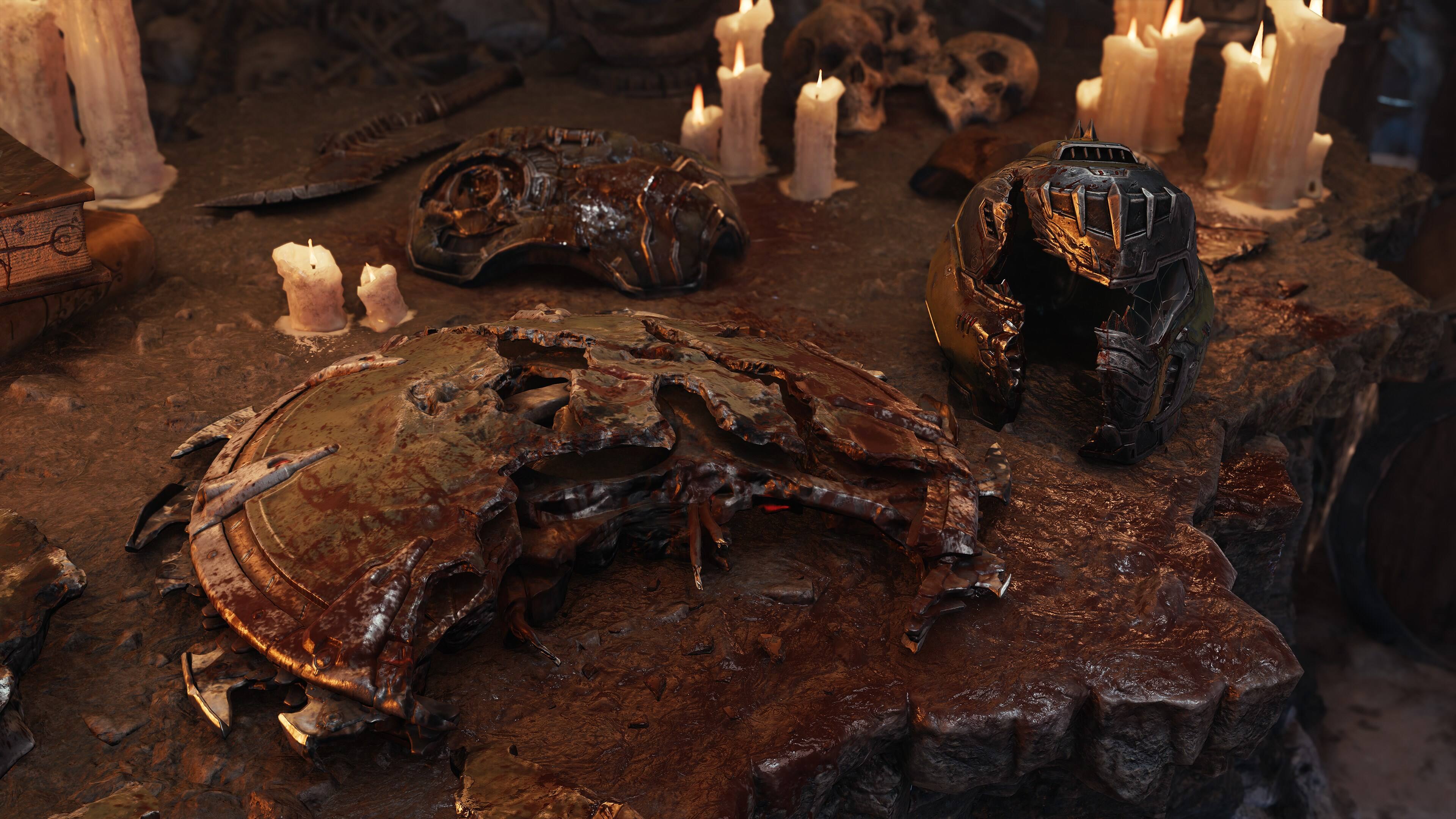Left. Bethesda - DOOM The Dark Ages Revelations.