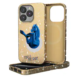 Keyscaper - NFL - Indianapolis Colts 2024 Illustrated Limited Edition Bling iPhone Case - 15 - Gold