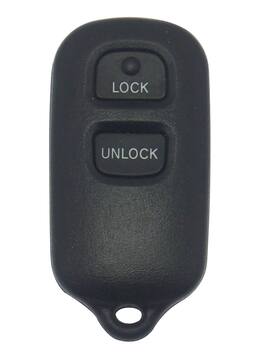 Car Keys Express - Toyota Keyless Entry Remote - 3 Buttons (Lock, Unlock, and Panic) - Black