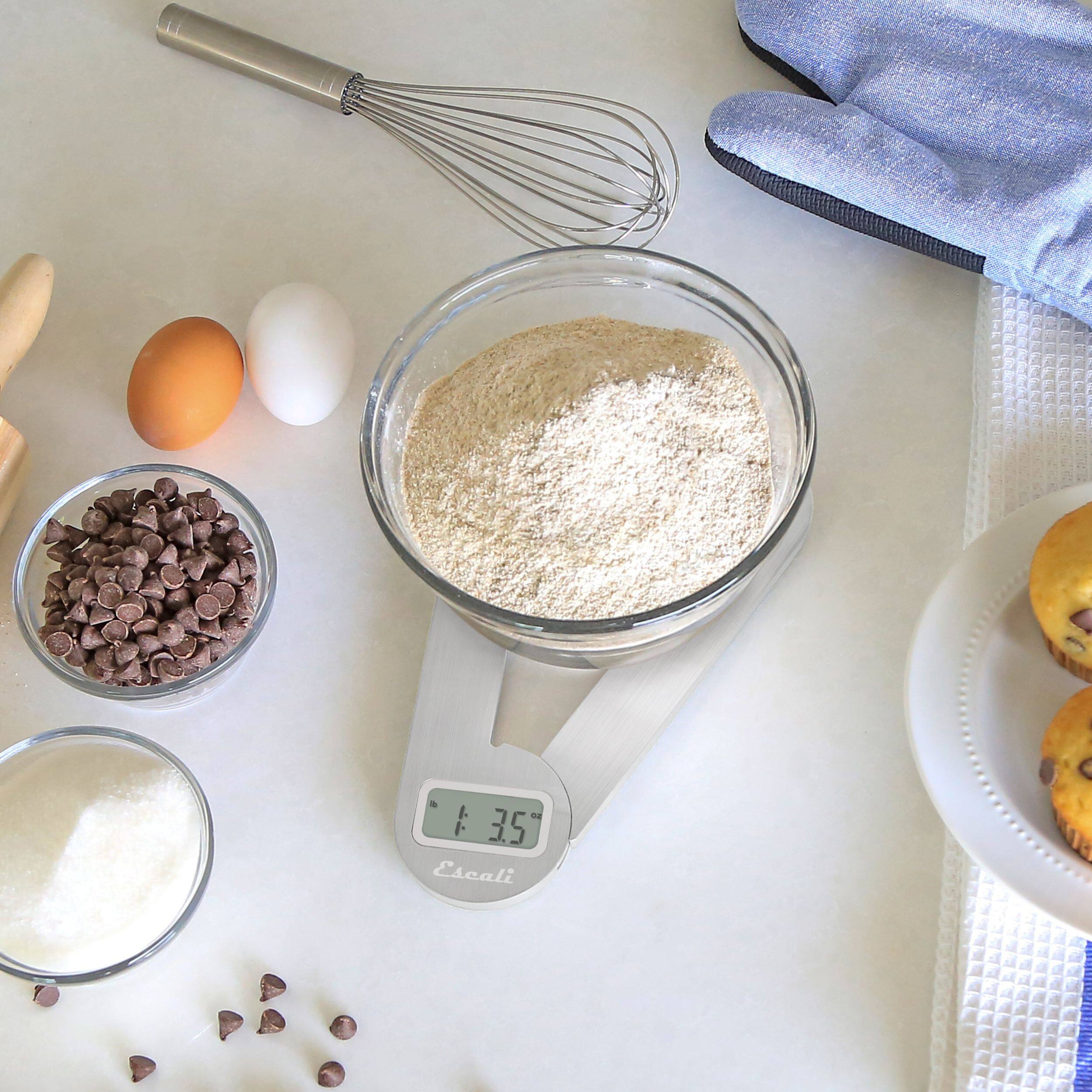 Alt View 1. Escali - Savu Space Saving Scale - Stainless Steel.