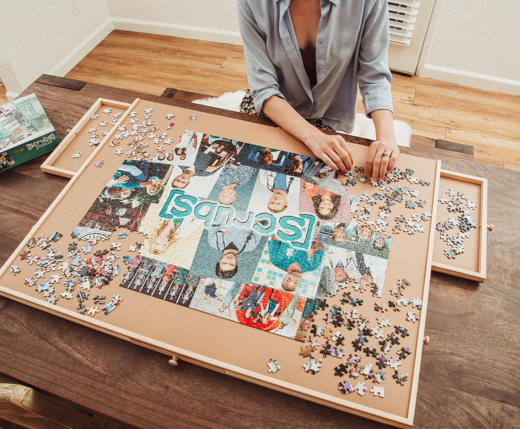 Sure, here is the corrected and grouped text from the image:

- Scrubs
- [Scrubs]