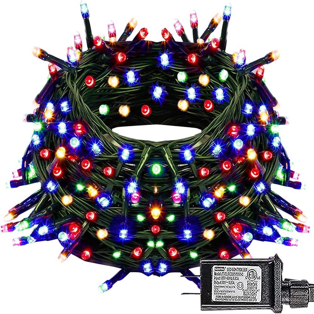 PARKER SLATER - 100 LED Fairy Lights, 33-foot Connectable Fairy Lights with 8 Modes - Multicolor