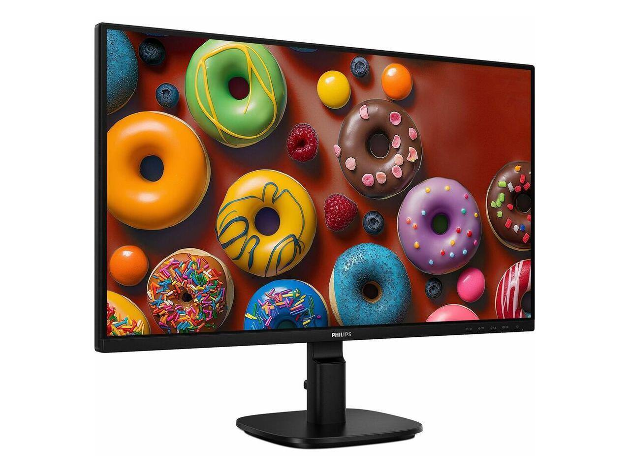 Alt View 2. Philips - Philips 24B2N2200 24" Full HD IPS Monitor, 120Hz, 4ms, HDMI/VGA/DP - Black.