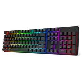 Earthley Blooms - Mechanical Gaming Wired 11 Backlit Modes Hot-swappable Red Anti-ghosting Double-shot Pbt Keycaps Light Up For - Wireless-BT+2.4G