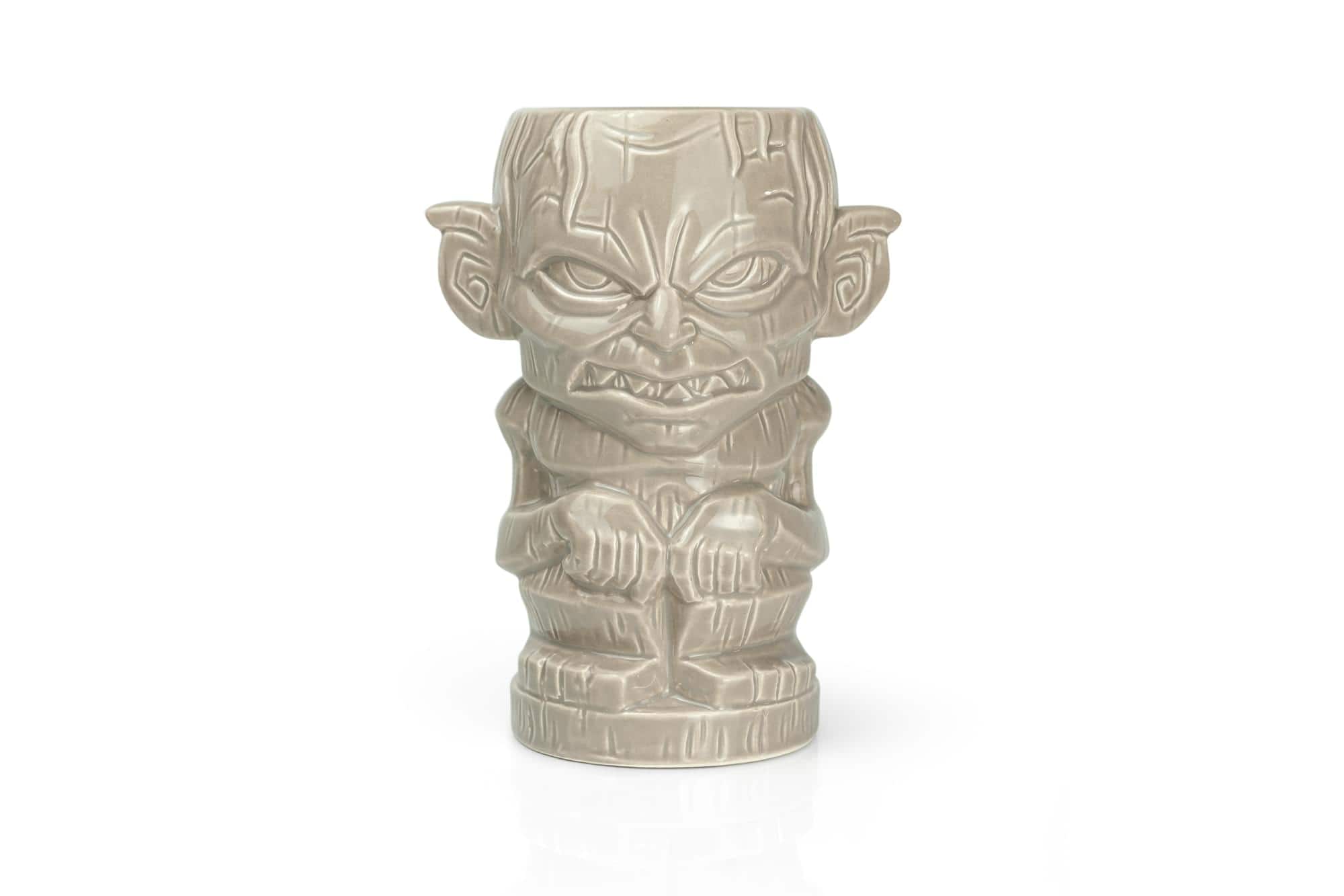 ThinkGeek - Geeki Tikis Lord Of The Rings Gollum Mug | Ceramic Tiki Cup | Holds 14 Ounces - White